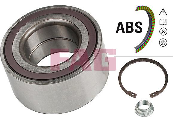 FAG 713 6494 20 - Wheel hub, bearing Kit www.parts5.com