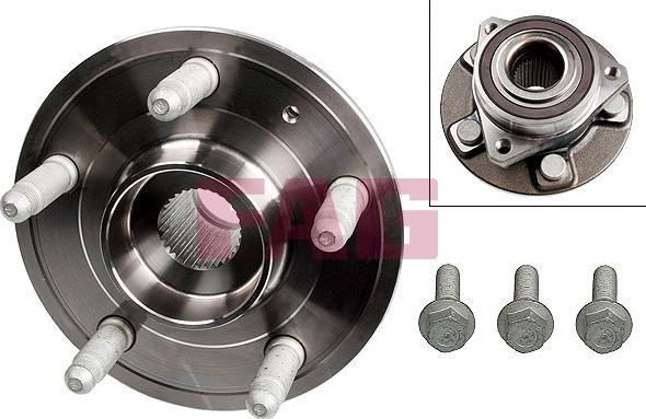 FAG 713 6449 40 - Wheel hub, bearing Kit www.parts5.com