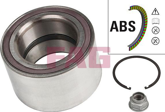 FAG 713 6450 40 - Wheel hub, bearing Kit www.parts5.com