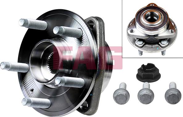 FAG 713 6452 00 - Wheel hub, bearing Kit www.parts5.com