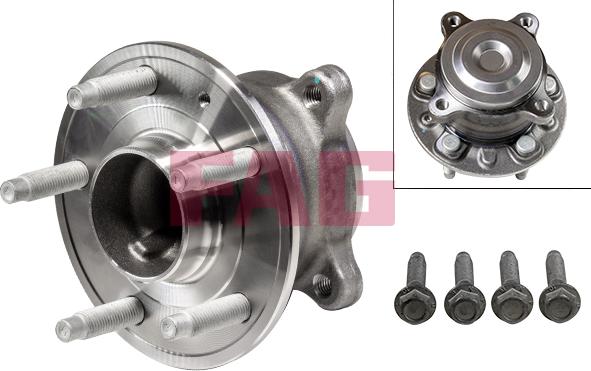 FAG 713 6452 10 - Wheel hub, bearing Kit parts5.com