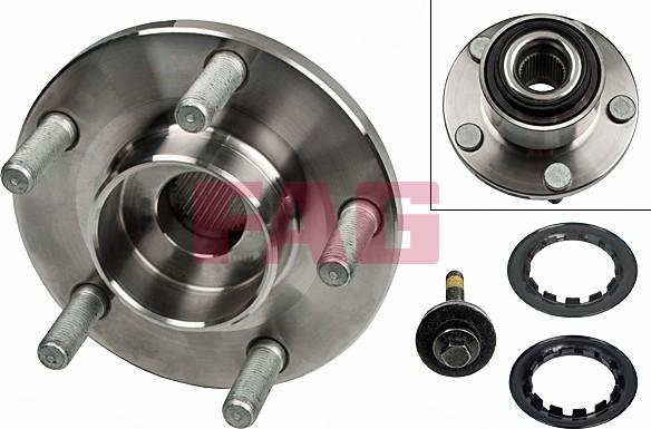 FAG 713 6604 40 - Wheel hub, bearing Kit www.parts5.com