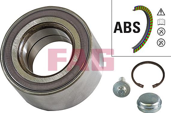 FAG 713 6680 80 - Wheel hub, bearing Kit parts5.com