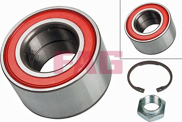 FAG 713 6140 30 - Комплект подшипника ступицы колеса www.parts5.com