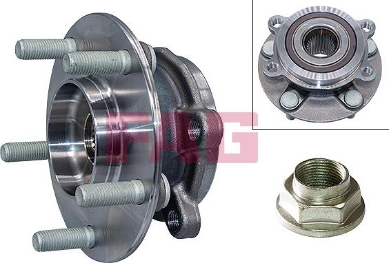 FAG 713 6159 80 - Wheel hub, bearing Kit www.parts5.com