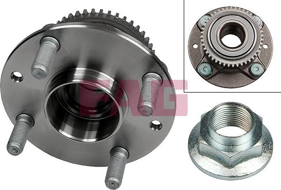 FAG 713 6155 30 - Wheel hub, bearing Kit www.parts5.com