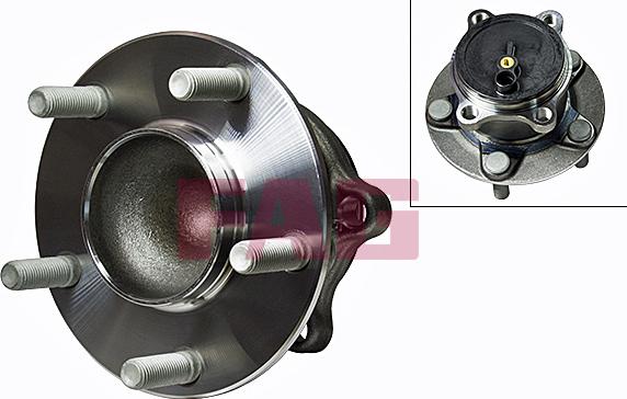 FAG 713 6158 40 - Wheel hub, bearing Kit www.parts5.com