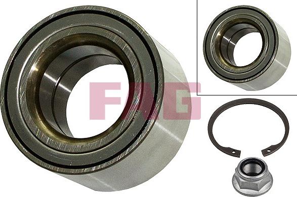 FAG 713 6169 20 - Комплект подшипника ступицы колеса www.parts5.com