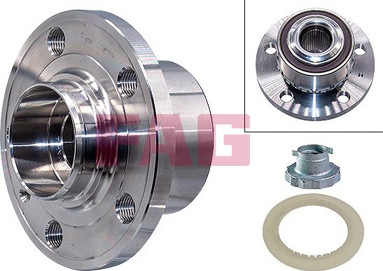 FAG 713 6110 70 - Wheel hub, bearing Kit www.parts5.com