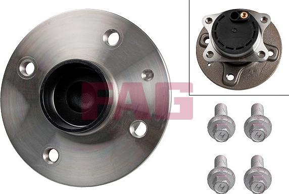 FAG 713 6188 70 - Wheel hub, bearing Kit www.parts5.com