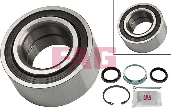 FAG 713 6183 10 - Wheel hub, bearing Kit parts5.com