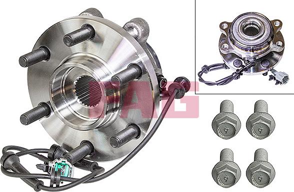 FAG 713 6139 40 - Wheel hub, bearing Kit parts5.com