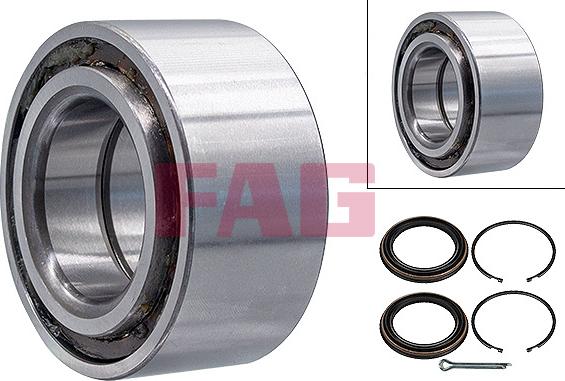 FAG 713 6137 10 - Wheel hub, bearing Kit www.parts5.com