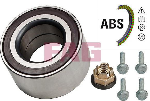 FAG 713 6122 60 - Wheel hub, bearing Kit parts5.com