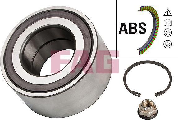 FAG 713 6311 10 - Wheel hub, bearing Kit www.parts5.com