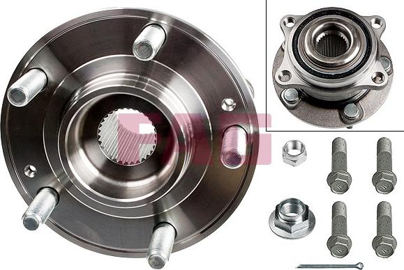 FAG 713 6266 40 - Wheel hub, bearing Kit parts5.com