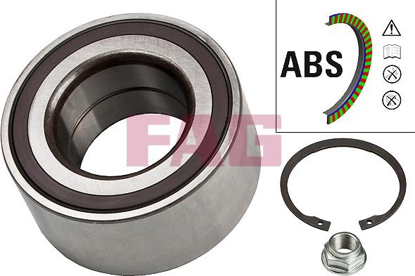 FAG 713 6234 90 - Wheel hub, bearing Kit www.parts5.com