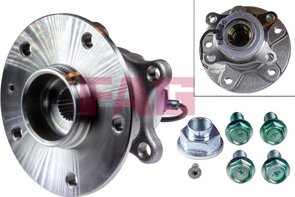 FAG 713 6237 40 - Wheel hub, bearing Kit www.parts5.com