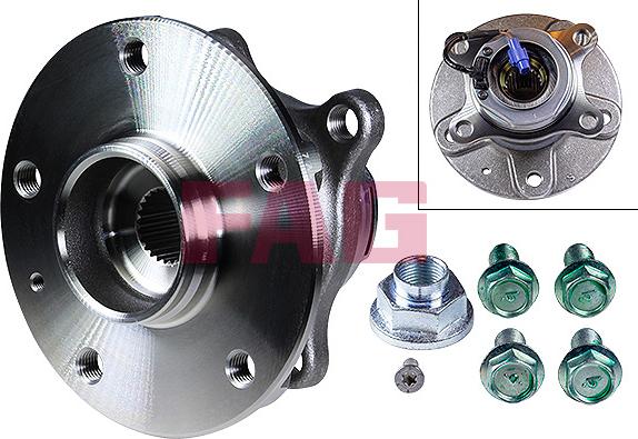 FAG 713 6237 50 - Wheel hub, bearing Kit www.parts5.com