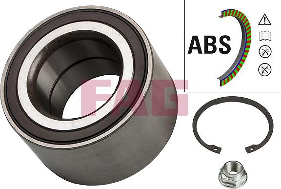 FAG 713 6270 40 - Wheel hub, bearing Kit www.parts5.com