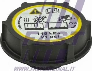 Fast FT94740 - Kapatma kapağı, Soğutma maddesi kabı www.parts5.com