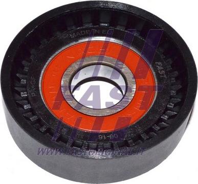 Fast FT44599 - Deflection / Guide Pulley, v-ribbed belt www.parts5.com