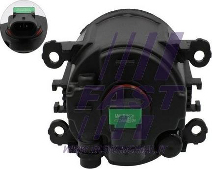 Fast FT86580 - Reflektor przeciwmgłowy www.parts5.com