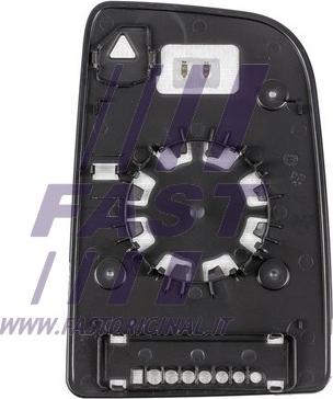 Fast FT88607 - Mirror Glass, outside mirror www.parts5.com