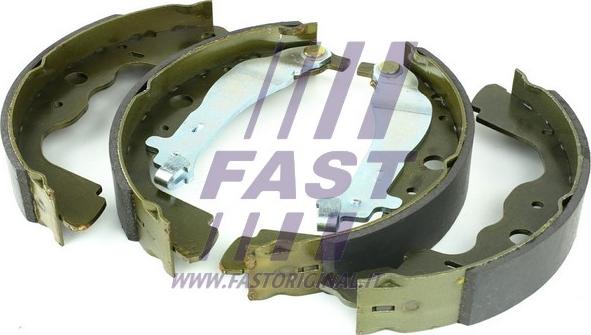 Fast FT30078 - Zestaw szczęk hamulcowych www.parts5.com