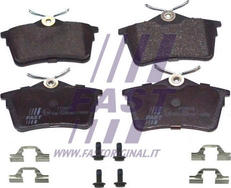 Fast FT29515 - Brake Pad Set, disc brake parts5.com