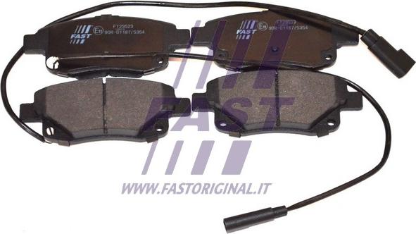 Fast FT29523 - Sada brzdových destiček, kotoučová brzda www.parts5.com