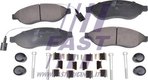 Fast FT29155 - Σετ τακάκια, δισκόφρενα www.parts5.com