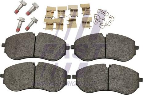 Fast FT29181 - Brake Pad Set, disc brake www.parts5.com