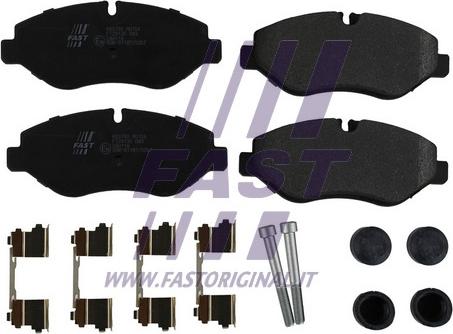 Fast FT29135 - Kit de plaquettes de frein, frein à disque www.parts5.com