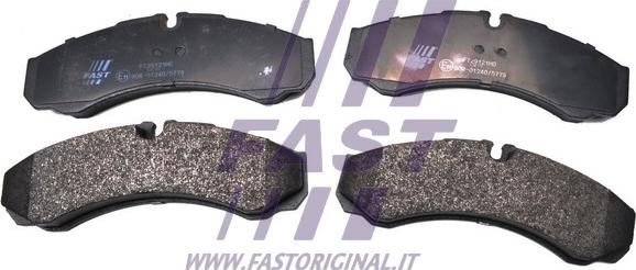 Fast FT29121HD - Тормозные колодки, дисковые, комплект www.parts5.com