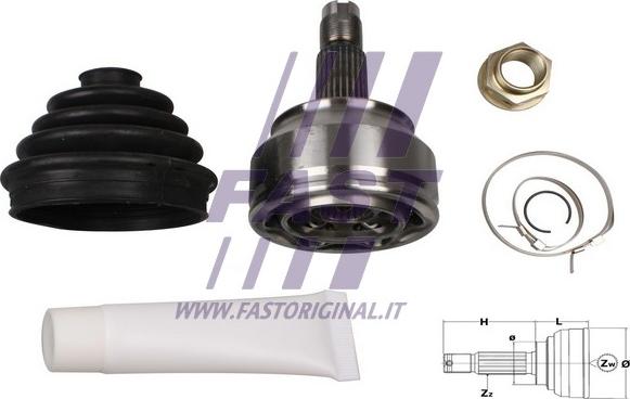 Fast FT25083K - Joint Kit, drive shaft www.parts5.com