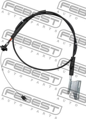 Febest 0499-ACCS - Accelerator Cable parts5.com