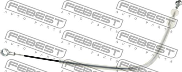 Febest 04105-CUT - Cable, heater flap parts5.com