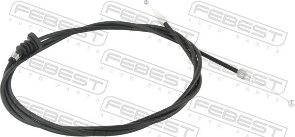 Febest 04101V93F - Bonnet Cable parts5.com
