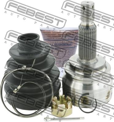 Febest 0410-GA - Zestaw przegubu, wał napędowy www.parts5.com