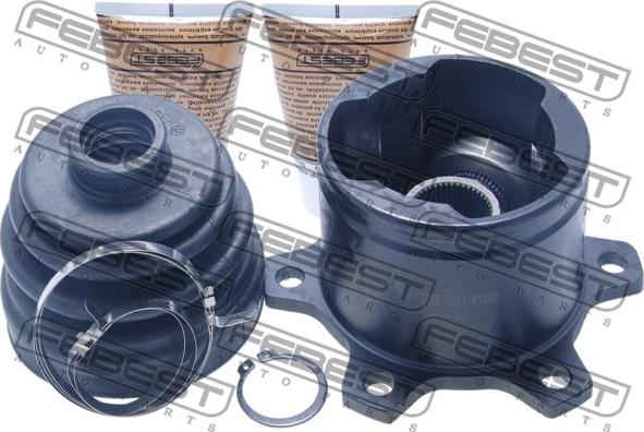 Febest 0411-V75RR - Sada kĺbov hnacieho hriadeľa www.parts5.com