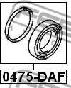 Febest 0475-DAF - Korjaussarja, jarrusatula www.parts5.com