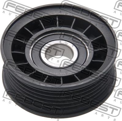 Febest 0587-GG - Направляющий ролик, поликлиновый ремень www.parts5.com