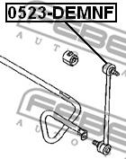 Febest 0523-DEMNF - Brat / bieleta suspensie, stabilizator www.parts5.com