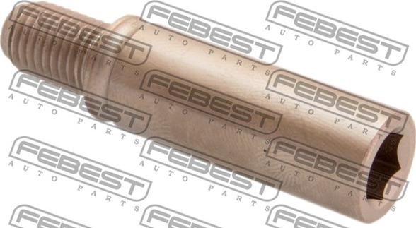 Febest 0574-MZ6F - Surub ghidare, etrier frana www.parts5.com