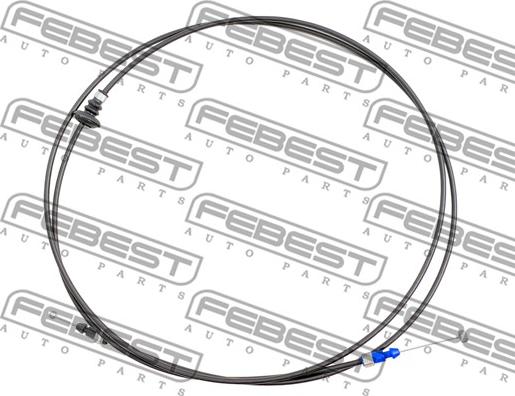 Febest 0199-HCASV40 - Bonnet Cable parts5.com