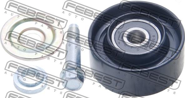 Febest 0187-KUN25 - Deflection / Guide Pulley, v-ribbed belt parts5.com