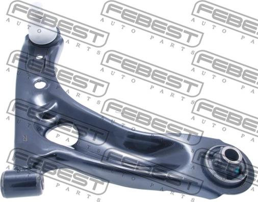 Febest 0124-KGB10RH - Носач, окачване на колелата www.parts5.com