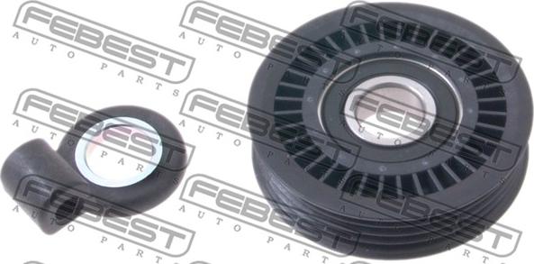 Febest 0887-B13 - Saptırma / Kılavuz makarası, Kanallı V-kayışı www.parts5.com