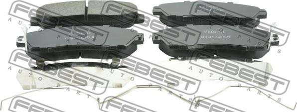 Febest 0301-CRVF - Jarrupala, levyjarru www.parts5.com